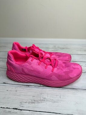 NOBULL Hot Pink camo print Women's Athletic Sneakers